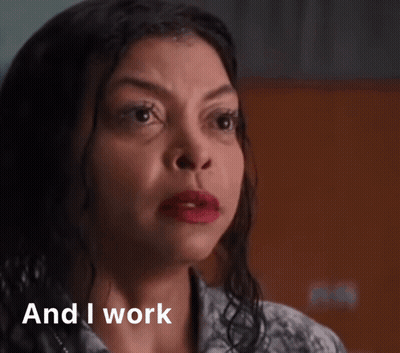 A Woman Is Making A Funny Face With Her Mouth Open And The Words `` Like A Dog '' Next To Her . GIF