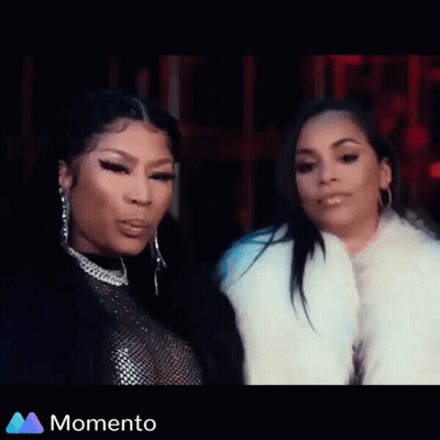 A Woman Is Sitting In The Back Seat Of A Car While Another Woman Looks On . GIF