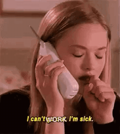 A Woman Is Talking On A Cell Phone While Eating A Chocolate Bar . GIF