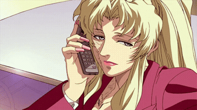 A Woman Is Talking On A Cell Phone With The Numbers 0-9 On The Screen GIF