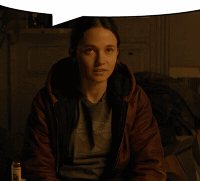 A Woman Is Wearing A Sweatshirt That Says Lake Utah On It GIF