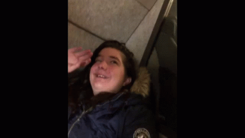 A Woman On A Plane With The Words Vous Comprehenez Vous GIF