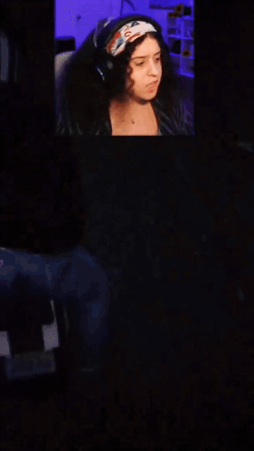 A Woman 'S Face Is Behind The Words Wasted GIF