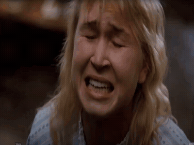 A Woman 'S Face Is Shown With The Word Welcome Written In The Background GIF