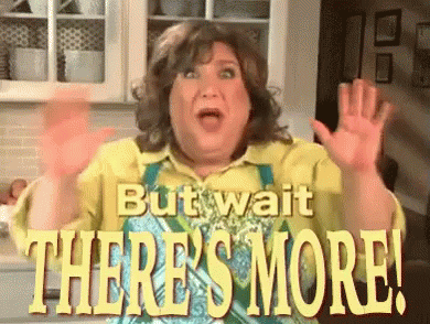 A Woman Says But Wait There 'S More With Her Hands Up GIF