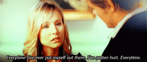 A Woman Says " Everytime I 'Ve Ever Put Myself Out There " GIF