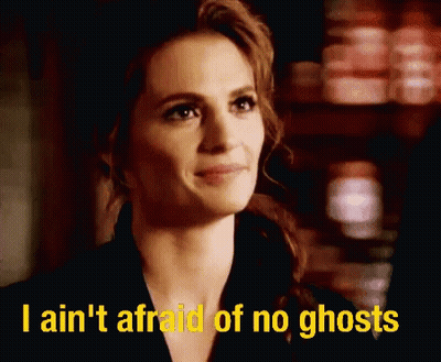 A Woman Says I Ain 'T Afraid Of No Ghosts GIF