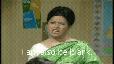 A Woman Says I Am Also Be Blank In Front Of A Map GIF