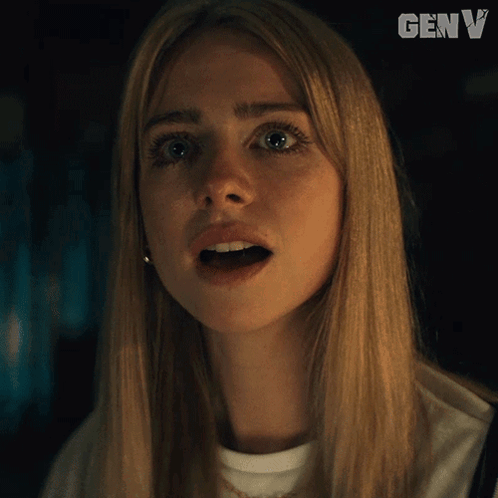 A Woman Says I Could Make You Stop In Front Of Her Face GIF