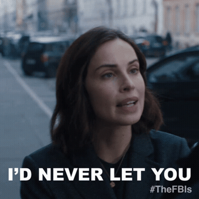 A Woman Says I 'D Never Let You In Front Of A Street GIF