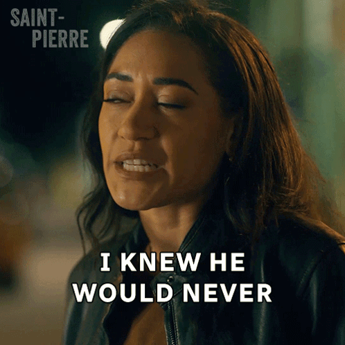 A Woman Says I Knew He Would Never In A Saint-Pierre Ad GIF