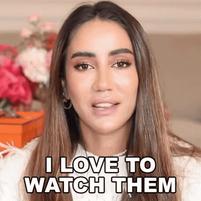 A Woman Says I Love To Watch Them GIF