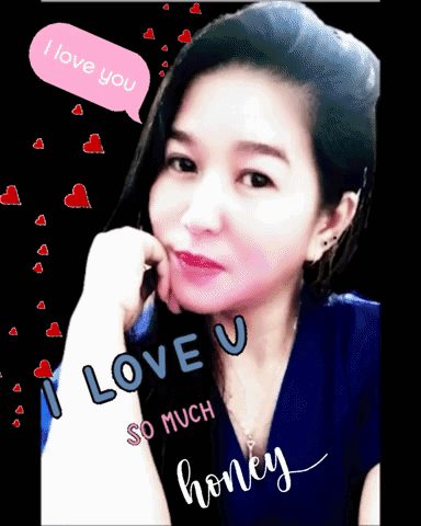 A Woman Says I Love You So Much Honey GIF