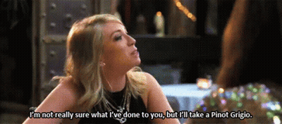 A Woman Says I 'M Not Really Sure What I Ve Done To You GIF