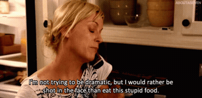 A Woman Says I 'M Not Trying To Be Dramatic GIF