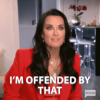A Woman Says I 'M Offended By That GIF