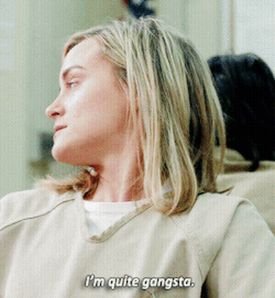 A Woman Says I 'M Quite Gangsta GIF