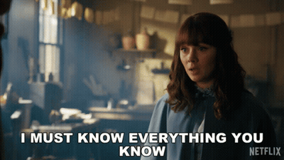 A Woman Says I Must Know Everything You Know On Netflix GIF
