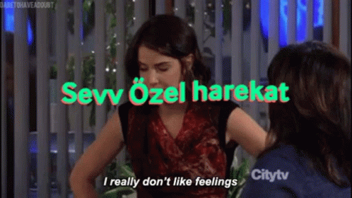 A Woman Says I Really Don 'T Like Feelings In Front Of Another Woman GIF