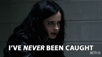 A Woman Says I 'Ve Never Been Caught In A Netflix Advertisement GIF