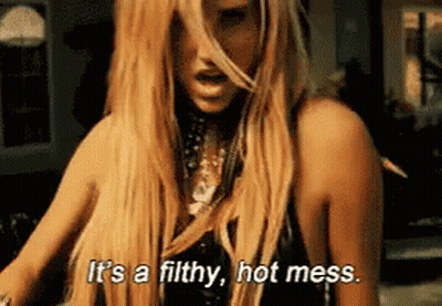A Woman Says It 'S A Filthy Hot Mess GIF