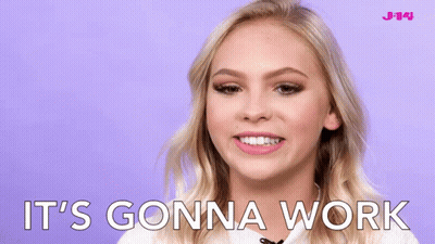 A Woman Says It 'S Gonna Work While Smiling GIF