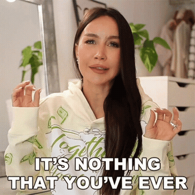 A Woman Says It 'S Nothing That You 'Ve Ever While Wearing A Hoodie GIF
