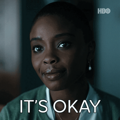 A Woman Says It 'S Okay In A Hbo Ad GIF