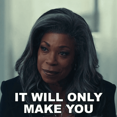 A Woman Says It Will Only Make You In White GIF