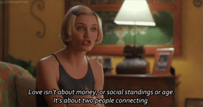 A Woman Says Love Isn 'T About Money Or Social Standings Or Age .. It 'S About Two People Connecting GIF