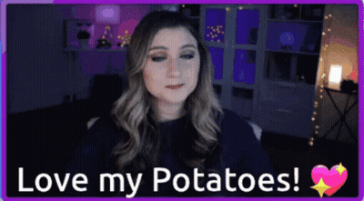 A Woman Says Love My Potatoes With A Heart GIF