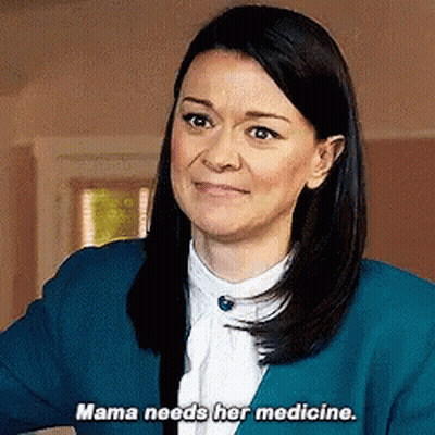 A Woman Says Mama Needs Her Medicine GIF