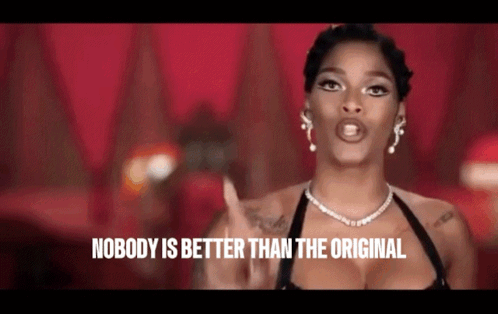 A Woman Says Nobody Is Better Than The Original In A Video GIF