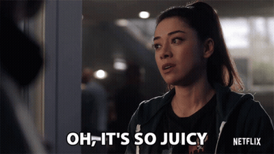 A Woman Says Oh It 'S So Juicy GIF