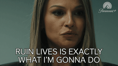A Woman Says Ruin Lives Is Exactly What I 'M Going To Do GIF