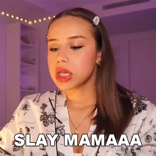 A Woman Says Slay Mamaaa In A Video GIF