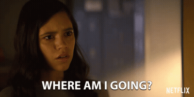 A Woman Says Where Am I Going On Netflix GIF
