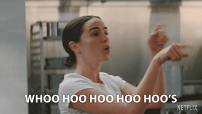 A Woman Says Whoo Hoo Hoo Hoo Hoo 'S In A Netflix Ad GIF