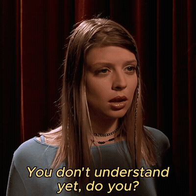 A Woman Says " You Don T Understand Yet Do You " GIF