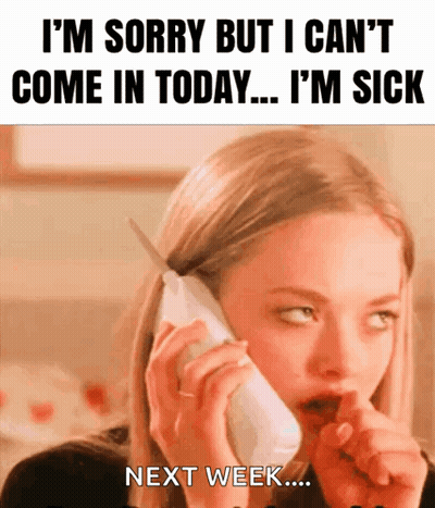 A Woman Talking On A Cell Phone With A Caption That Says Next Week GIF