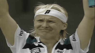 A Woman Wearing A Headband That Says Prince On It GIF