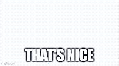 A Woman Wearing A Mask And Glasses Is Surrounded By Lightning And The Words That 'S Nice Above Her GIF