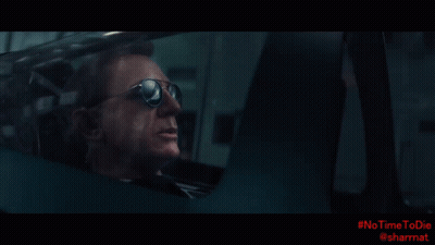 A Woman Wearing Sunglasses Is Sitting In A Car With The Hashtag #Notimetodie On The Bottom GIF