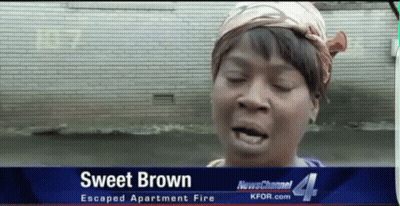 A Woman With A Scarf Around Her Head Is Featured On A News Channel GIF