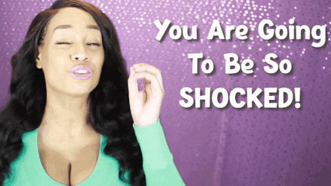 A Woman With A Shocked Look On Her Face With The Words You Are Going To Be So Shocked GIF