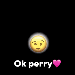 A Woman With Blonde Hair Is Wearing A Headband That Says Ok Perry On It . GIF