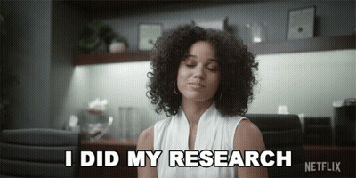 A Woman With Curly Hair Says I Did My Research Netflix GIF