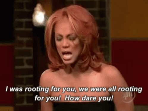 Red Haired Woman Saying I Was Rooting For You We Were All Rooting For You GIF