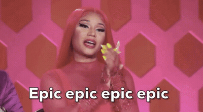 A Woman With Red Hair Says Epic Epic Epic Epic GIF