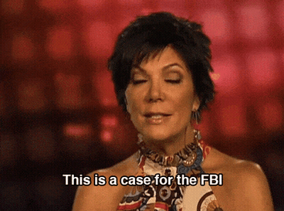 A Woman With Short Hair Is Talking About A Case For The Fbi GIF